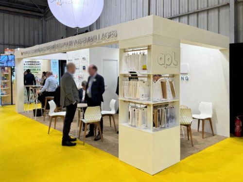 Retour en images sur le stand événementiel que nous avons conçu et installé pour notre client ⬆️...