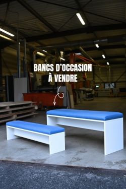 À VENDRE : une quarantaine de bancs d’occasion disponibles !
Vous aménagez une salle d’attente,...